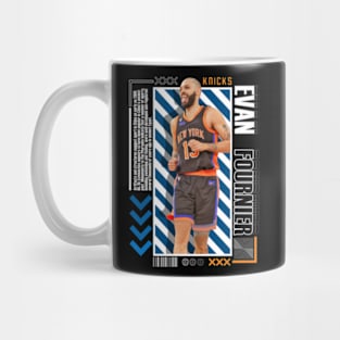 Evan Fournier Paper Poster Version 10 Mug